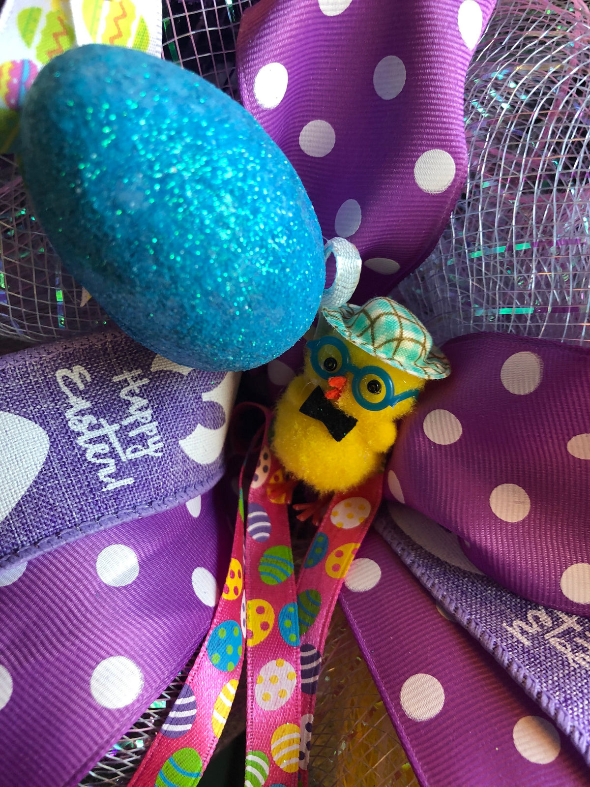 Easter Eggs, Easter Pastel Bunny Wreath